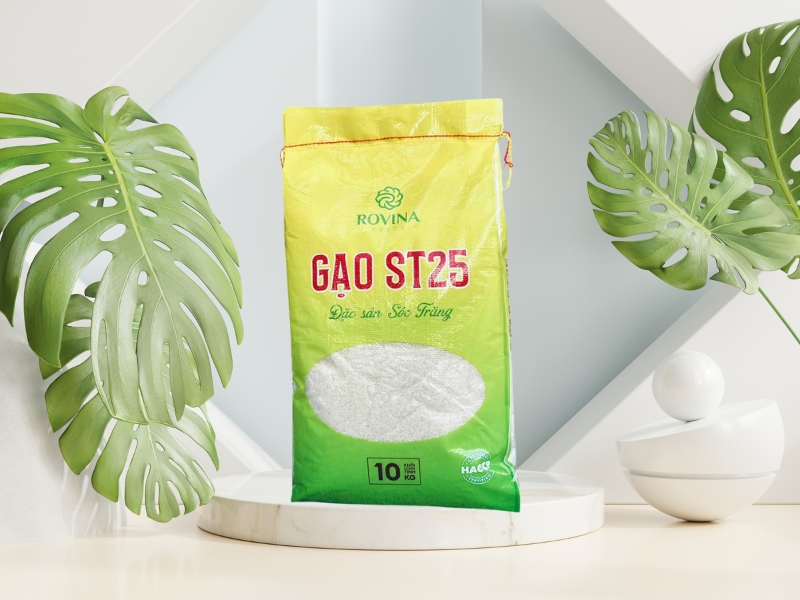 Gạo ST25 thượng hạng túi 10kg
